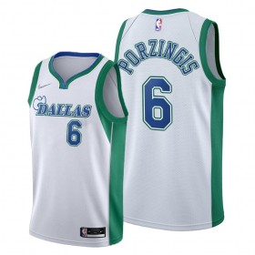 Dres Dallas Mavericks Kristaps Porzingis 6 Nike 2021-22 City Edition Swingman